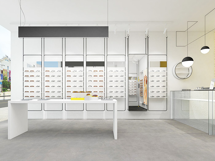 眼镜专卖店展示